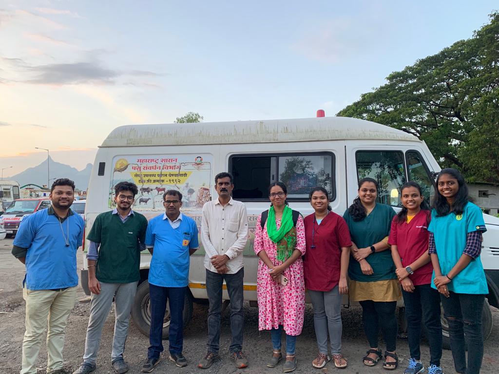 LSD Vaccination campaign at Palghar District